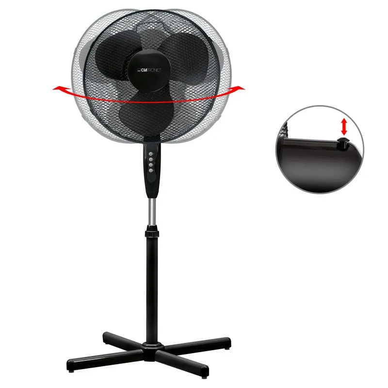 Напольный вентилятор Clatronic VL 3603 S Black